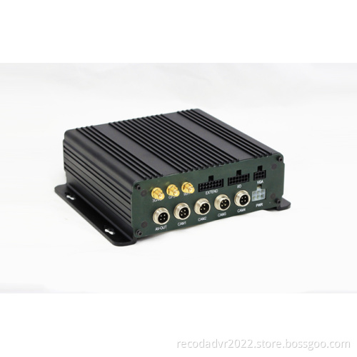 4CH 720P SD Card Mobile DVR With 4G GPS WIFI